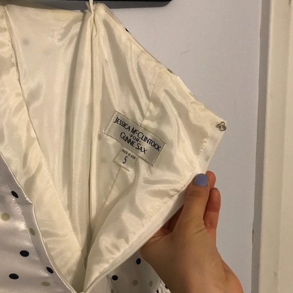 Strapless Jessica McClintock dress size 5 - Picture 6 of 7